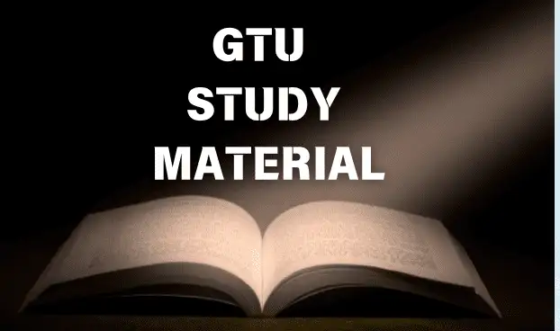 GTU STUDY MATERIAL