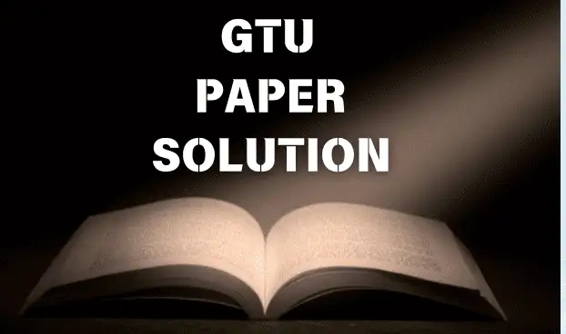 GTU PAPER SOLUTION